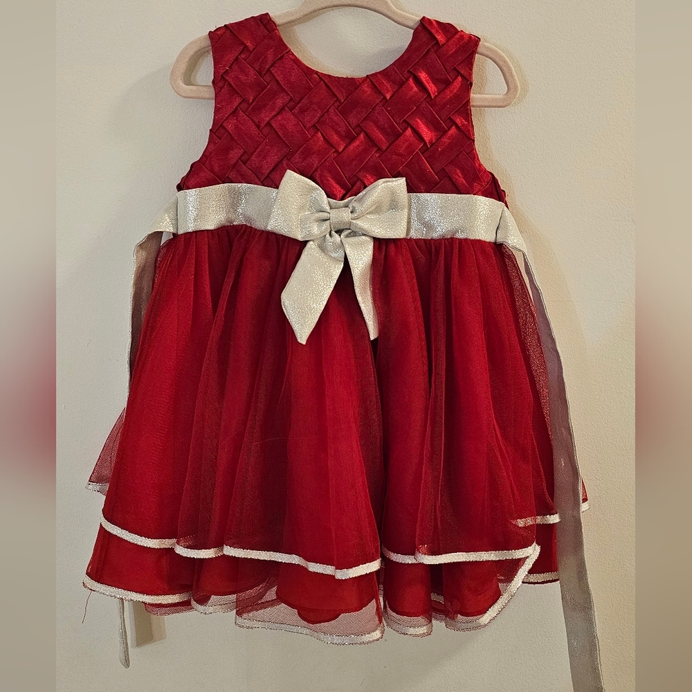 Rare Edition Baby girl red dress ( 24 Months)